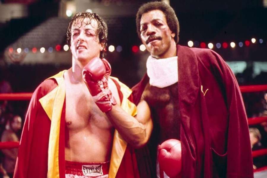 Sylvester Stallone e Carl Weathers
