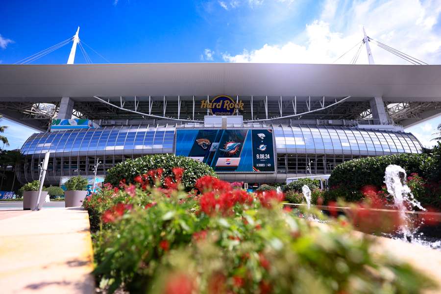 The Hard Rock Stadium in Miami was due to host the game