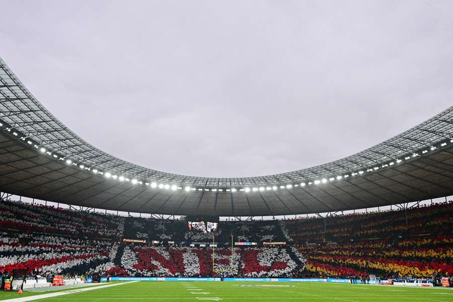 Berlin's Olympic Stadium hosted an NFL game this year