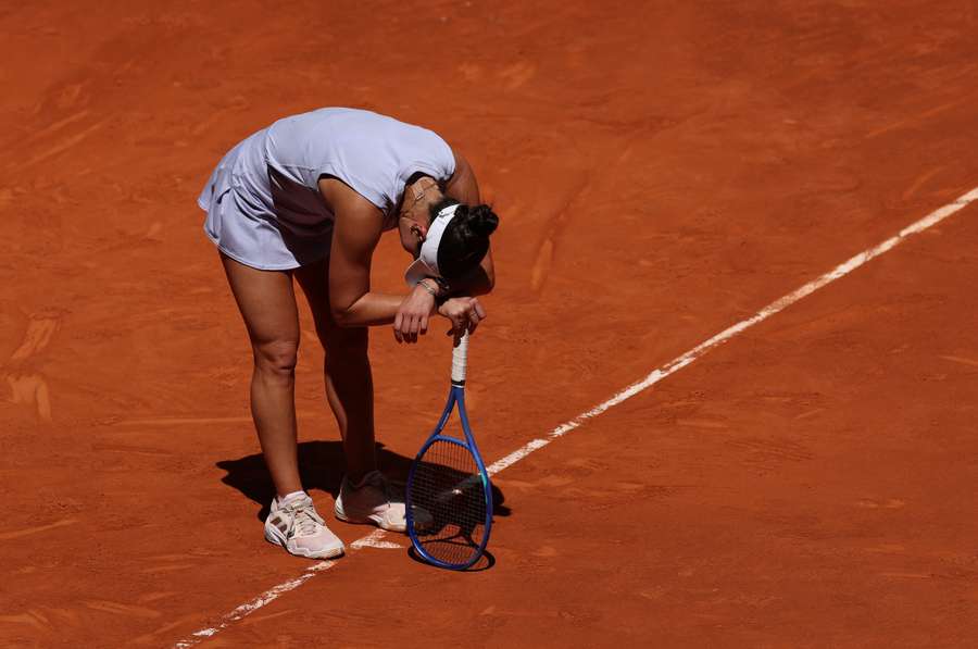 Jessica Pegula à Madrid ce dimanche.