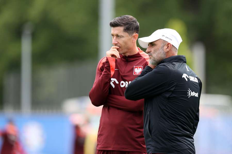 Robert Lewandowski nun als "Teilzeit-Coach".