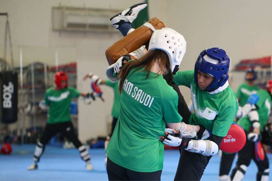 Donia Abu Taeb, representante femenina saudita de Taekwondo en los JJOO