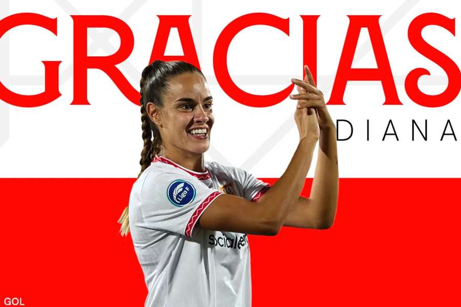 Diana Gomes terminou contrato com o Sevilha