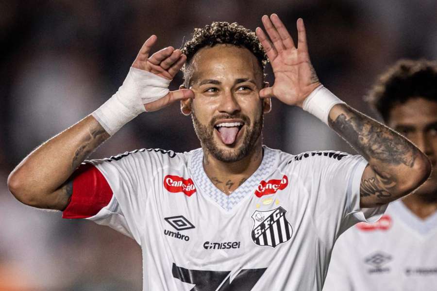 Neymar foi decisivo para o Santos