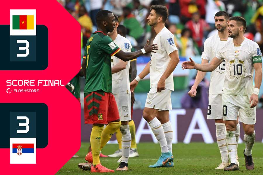 Cameroun - Serbie : un match (nul) totalement dingue