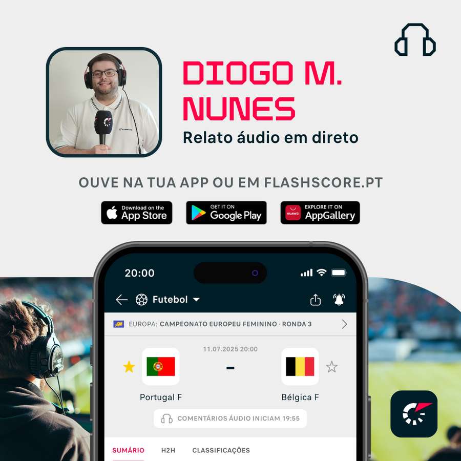 Acompanhe o relato no site ou na app