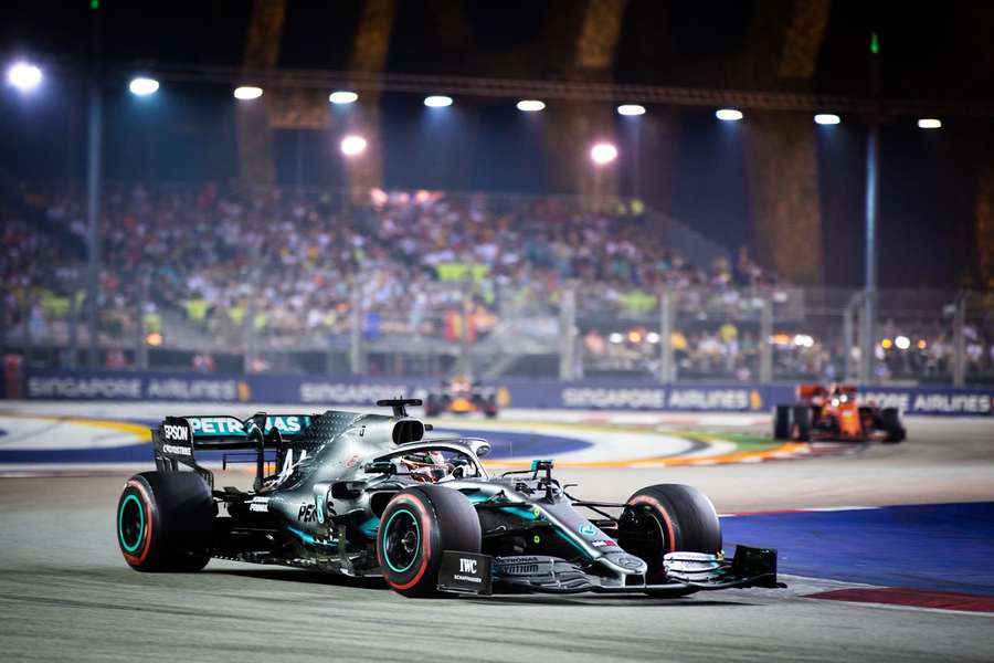 V roce 2019 dojel Lewis Hamilton v Singapuru čtvrtý, v dalších dvou letech se kvůli covidu-19 nejelo.