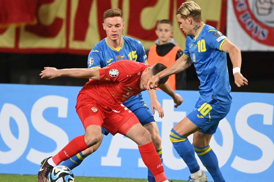 Ucraina a câștigat în Macedonia de Nord după ce a fost condusă cu 2-0
