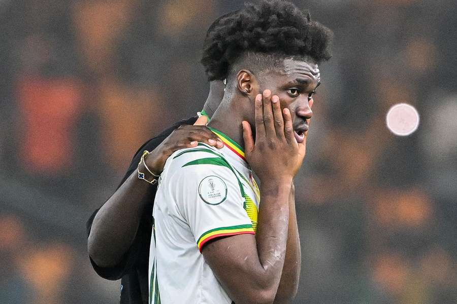 Yves Bissouma após eliminação do Mali da CAN