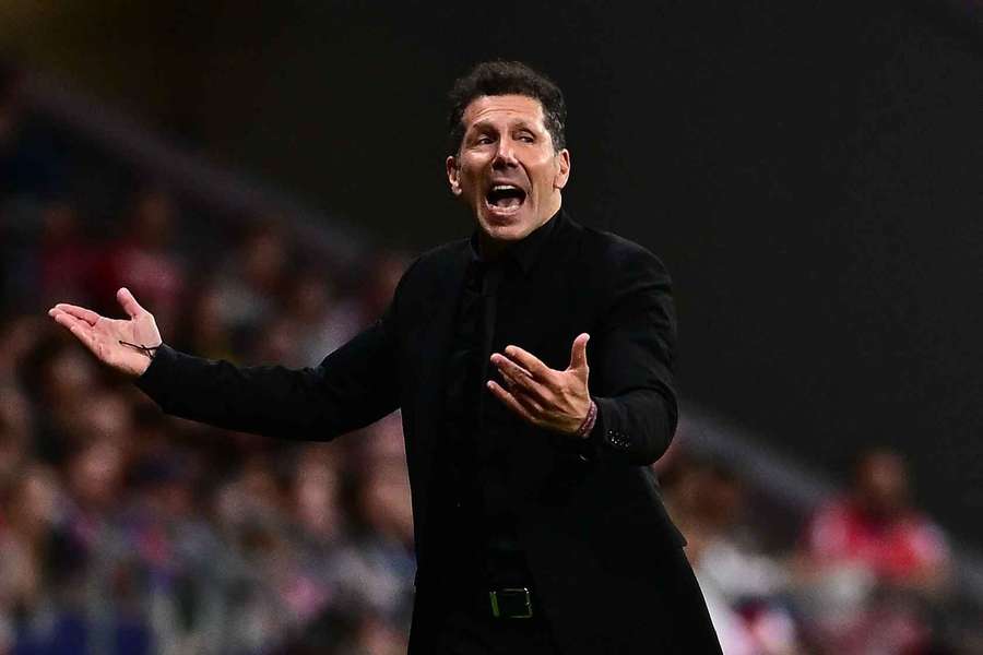 Simeone patří mezi emotivní trenéry.