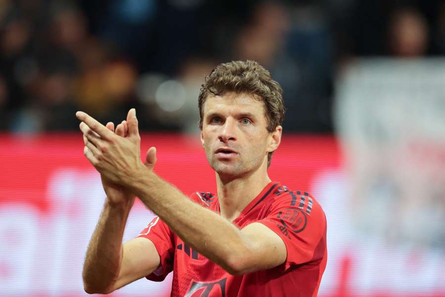 Thomas Müller hatte trotz des Ergebnisses Spaß am Spiel.