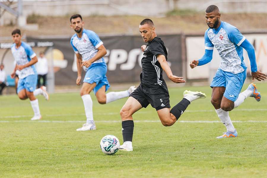 O Casa Pia perdia por 3-0 ao intervalo