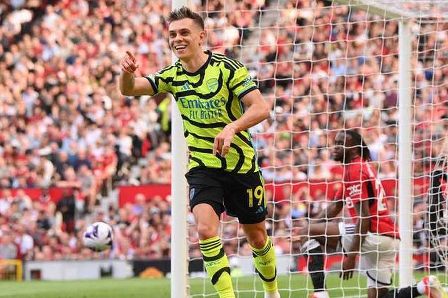 Trossard marcou o golo da vitória do Arsenal aos 20 minutos