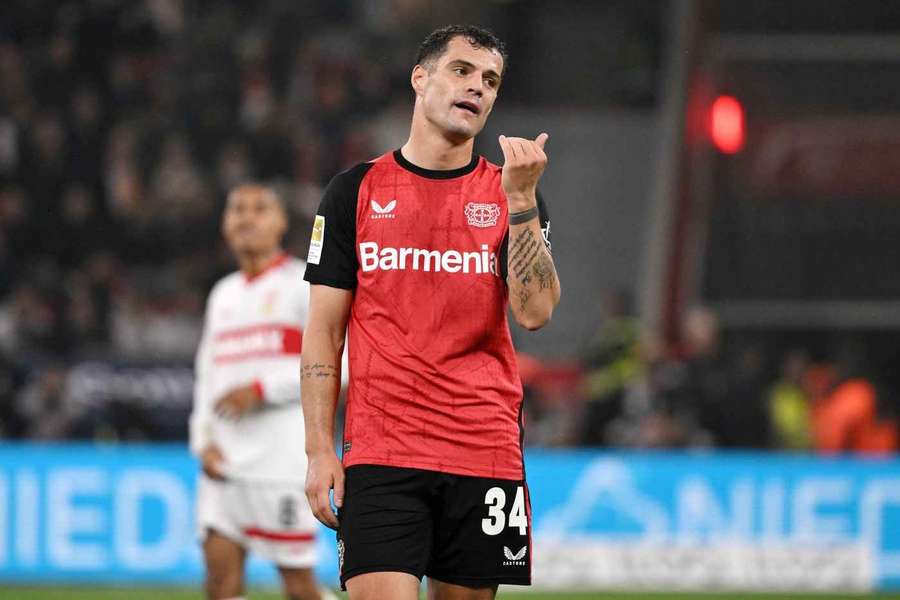 Granit Xhaka ist die Bundesliga-Tabelle vorerst egal.