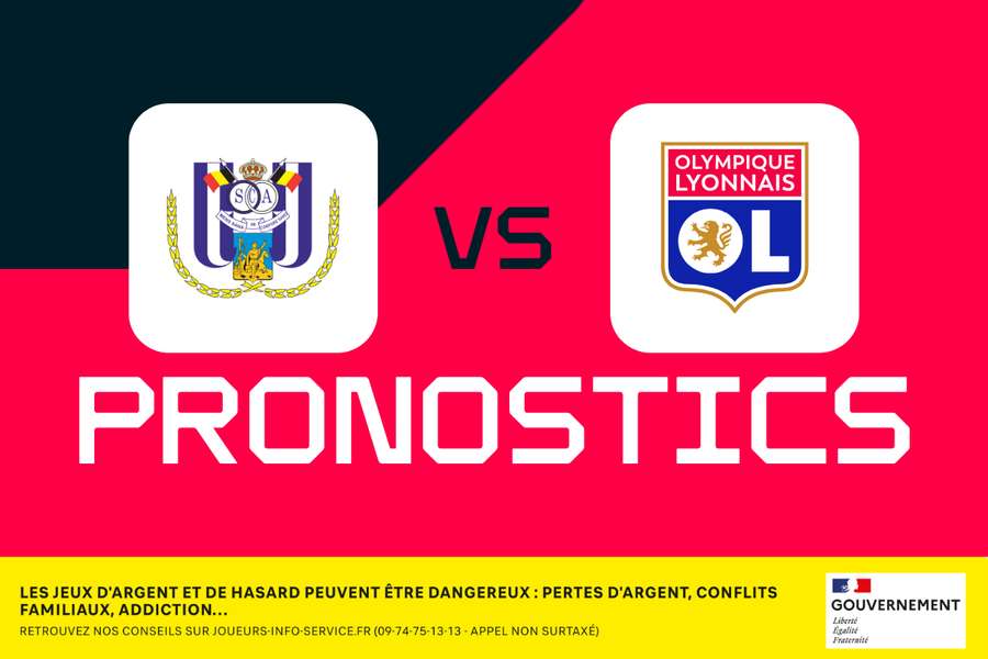 Anderlecht - Lyon : pronostics, meilleurs paris et cotes (Ligue Europa) Anderlecht - Lyon : pronostics, meilleurs paris et cotes (Ligue Europa)