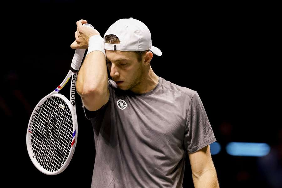 Tallon Griekspoor, tenista neerlandés, se despide del ABN AMRO Open de Róterdam