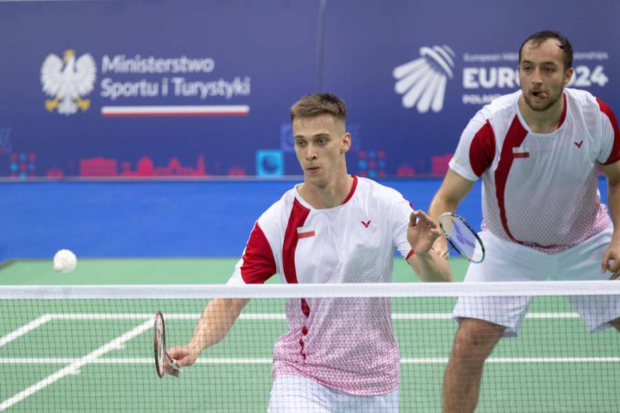 Polski debel odpadł w drugiej rundzie mistrzostw Europy w badmintonie