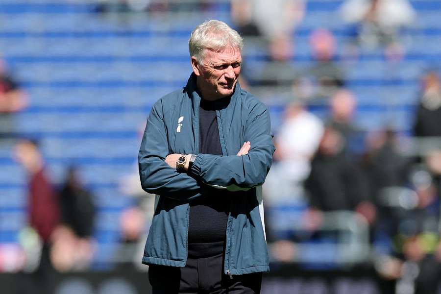 David Moyes on the touchline