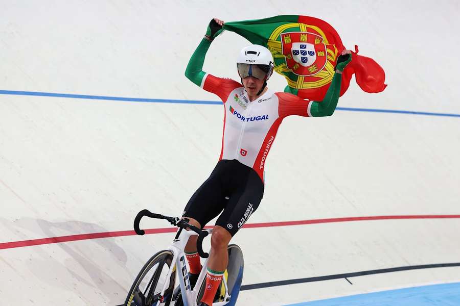 Iúri Leitão é campeão do mundo em omnium