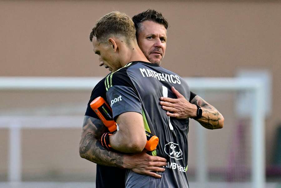 Trenér pražské Dukly David Holoubek