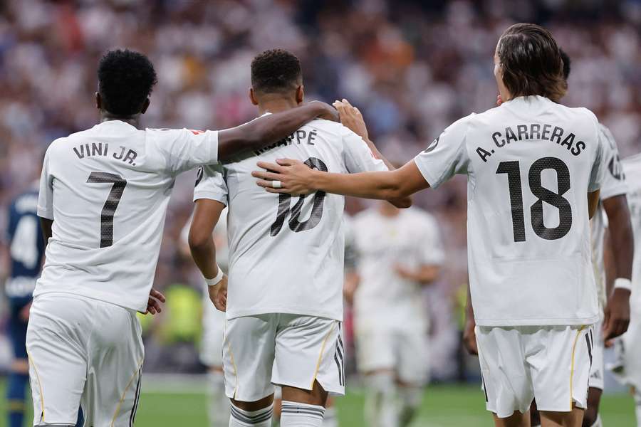 Le Real Madrid ce week-end.
