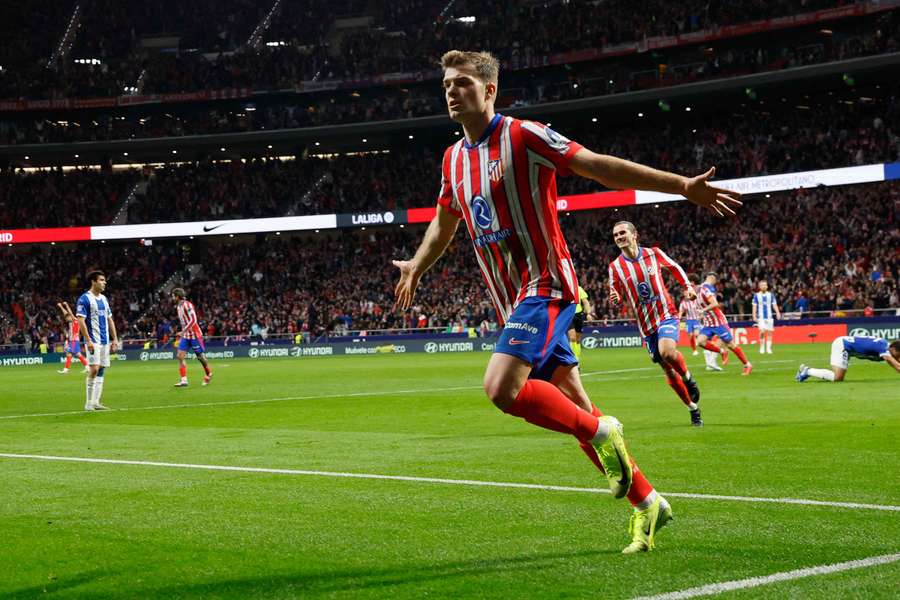 Sorloth celebrates his winner