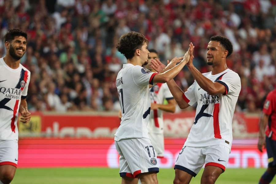 PSG won 3-1 away at Lille on Sunday