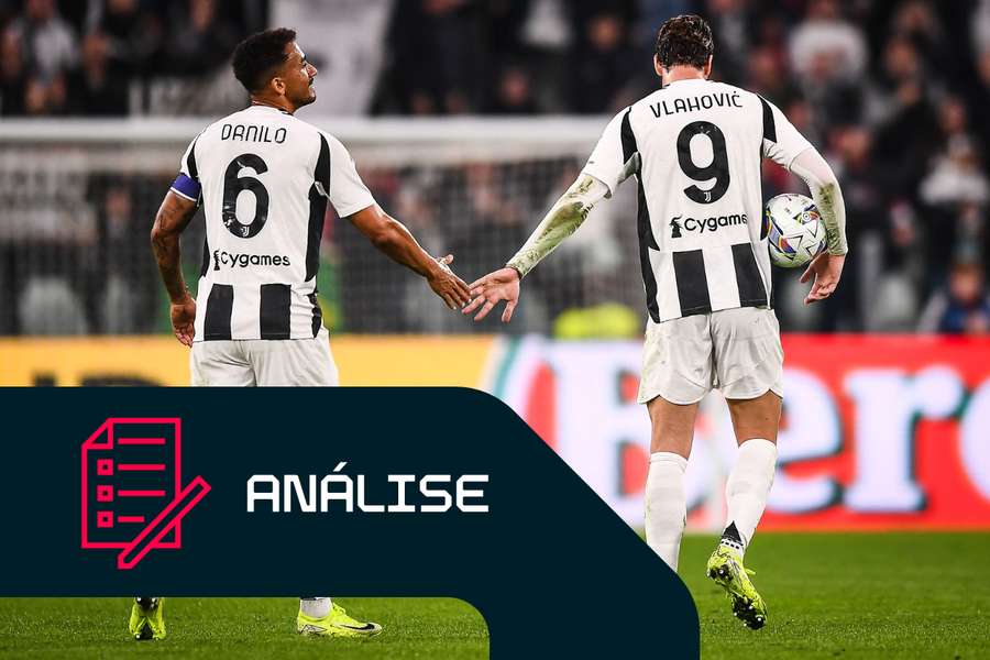 O capitão e o bombardeiro da Juventus