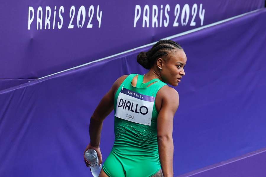Fatoumata Diallo ficou em sexto na segunda série
