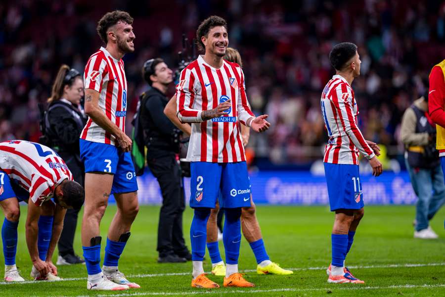 Giménez, central colchonero Giménez, central colchonero