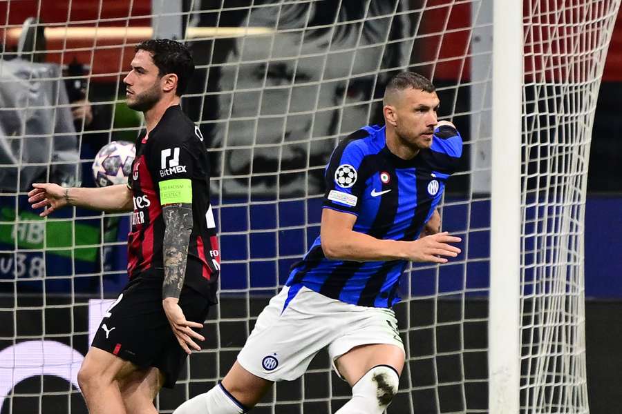 Dzeko en Calabria in de laatste derby