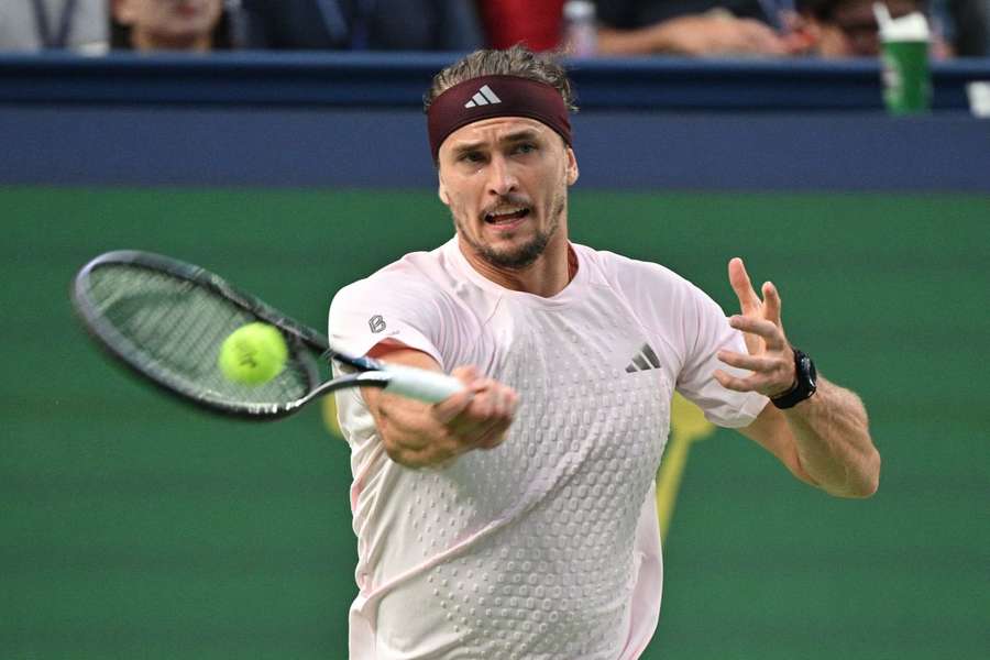 Zverev beim Shanghai Masters