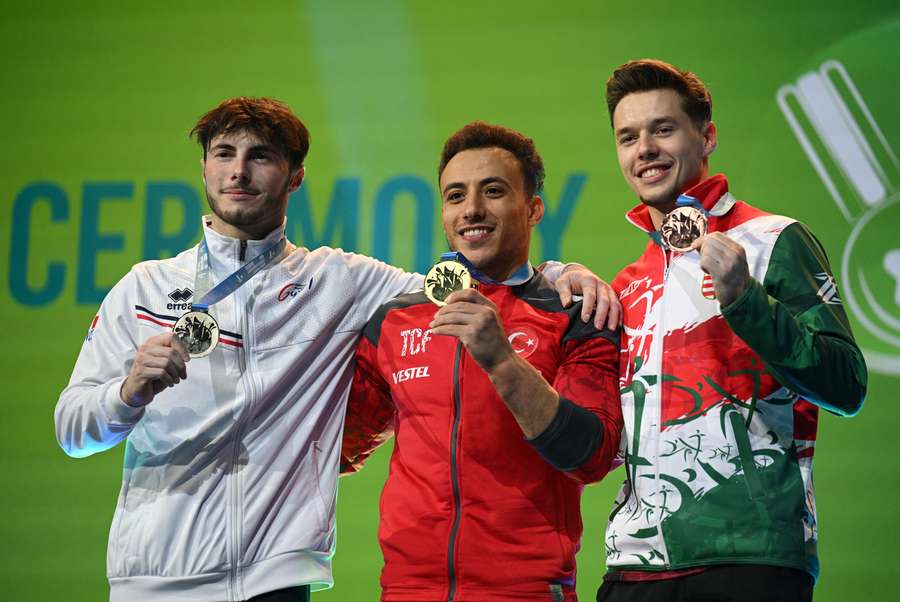 Léo Saladino est vice-champion d'Europe