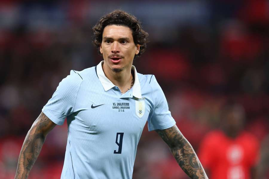 Darwin Núñez, delantero uruguayo