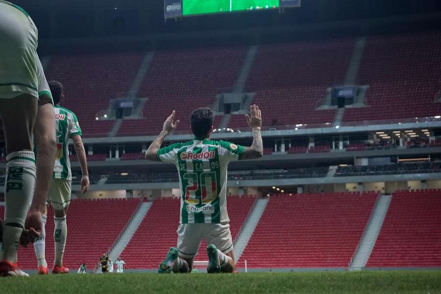 Jean Carlos empatou para o Juventude no fim do primeiro tempo