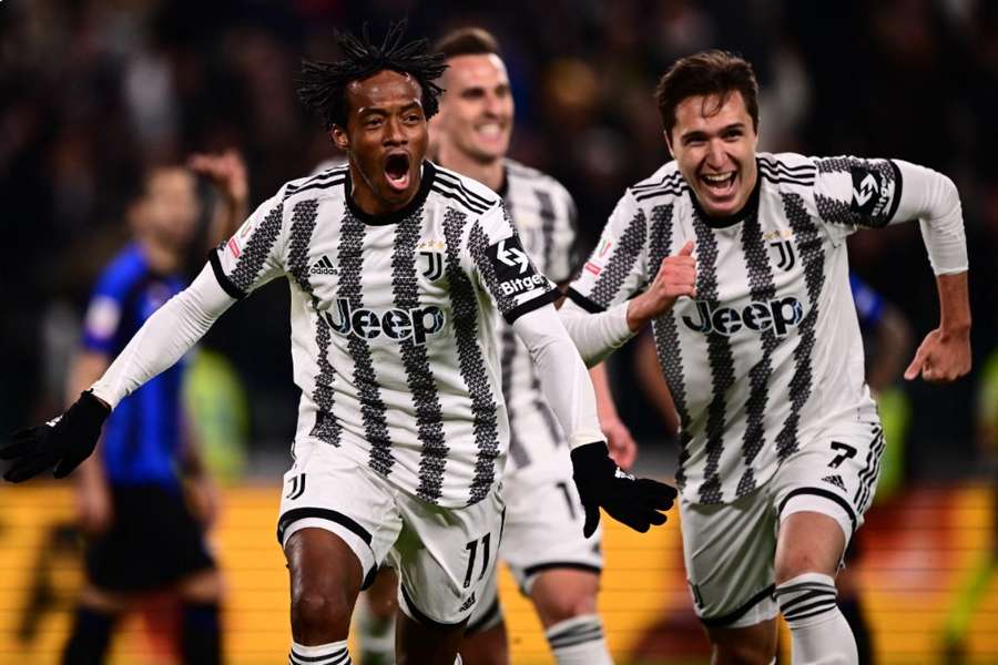 Juan Cuadrado scored seven minutes from time before Lukaku levelled in injury time