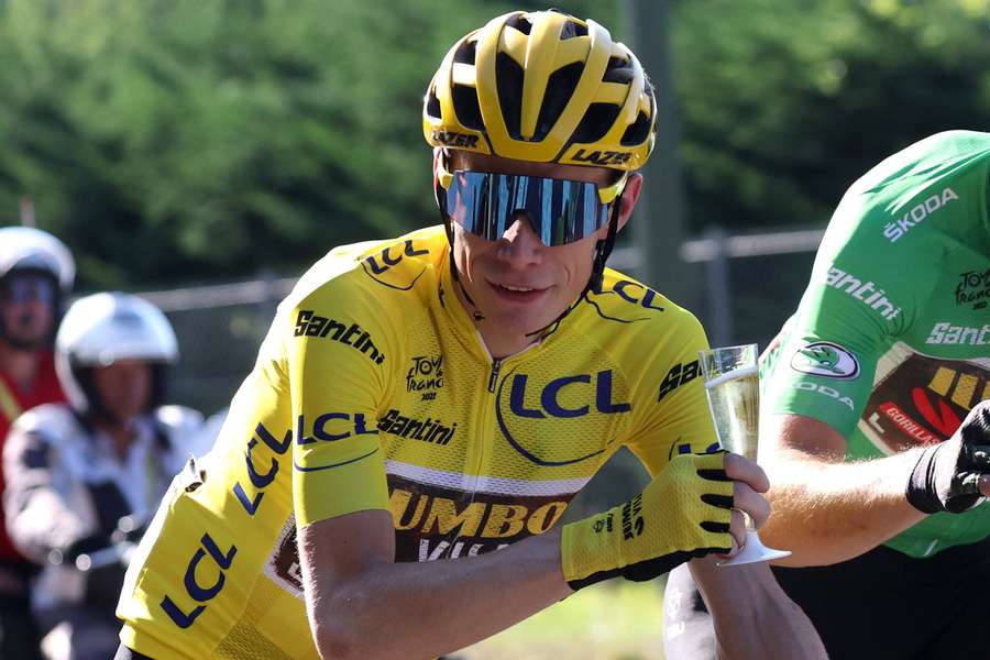 Jonas Vingegaard won the Tour de France by more than three-and-a-half minutes from Tadej Pogacar