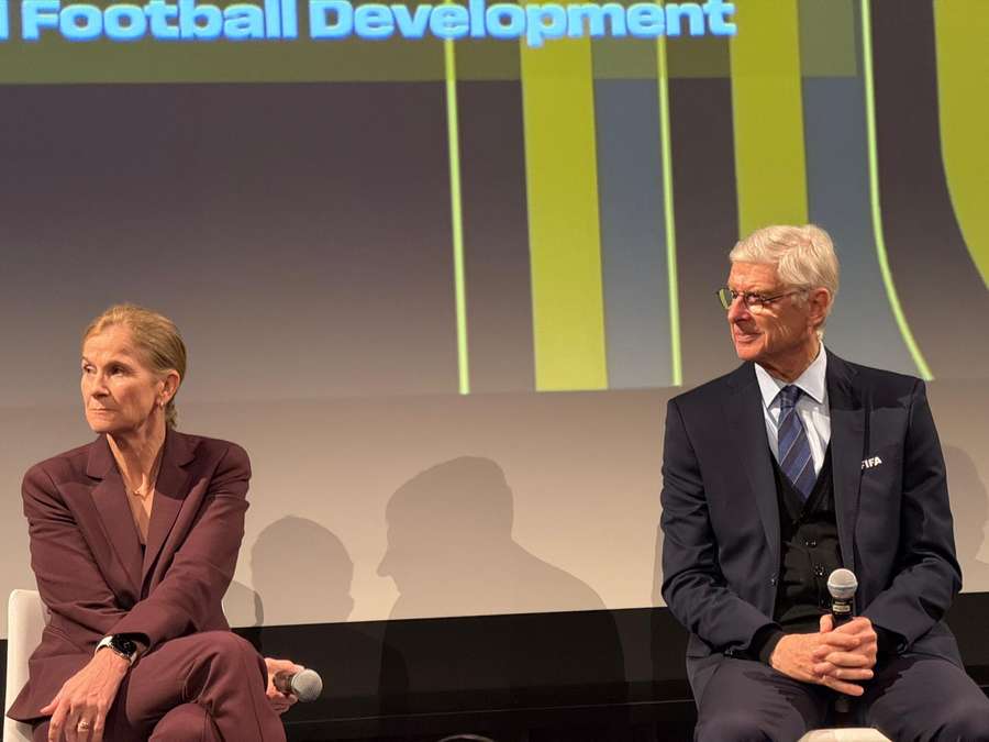 Wenger durante l'evento