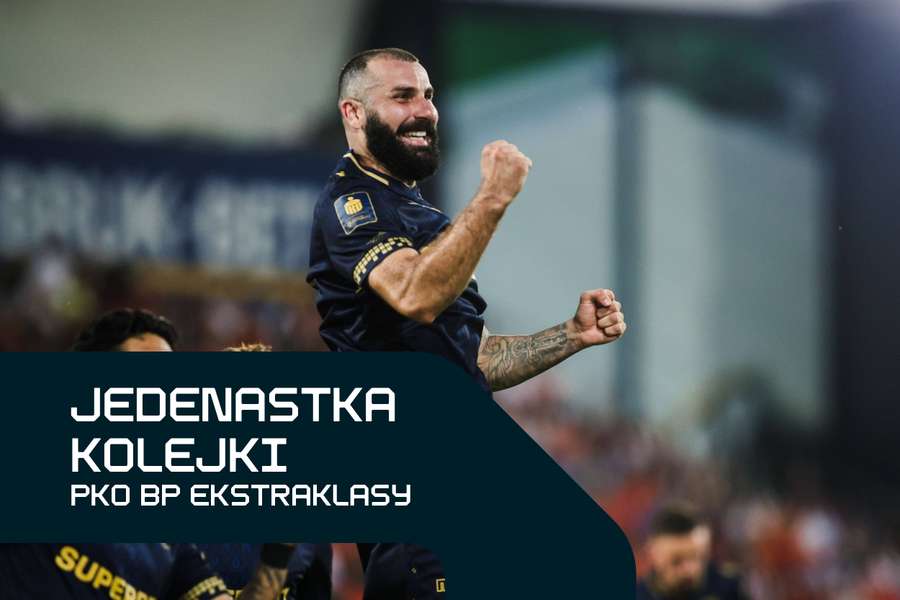 Jedenastka 9. kolejki PKO BP Ekstraklasy: Król Ishak, niezawodny Zhelizko Jedenastka 9. kolejki PKO BP Ekstraklasy: Król Ishak, niezawodny Zhelizko