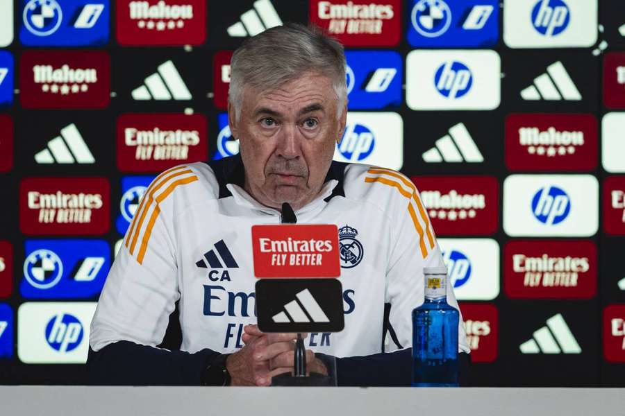 Ancelotti, entrenador del Real Madrid