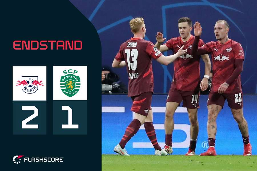 Die Roten Bullen holen ihre ersten CL-Punkte diese Saison.