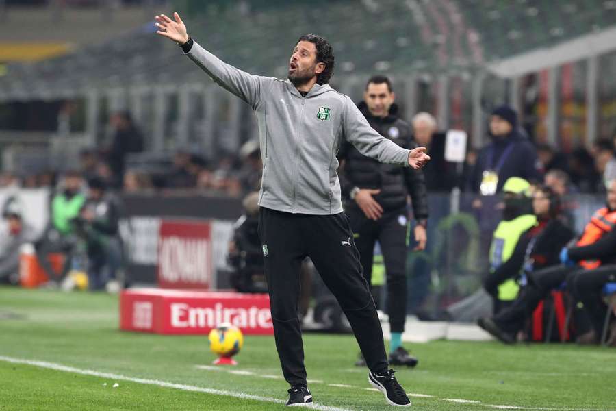 Fabio Grosso, treinador do Sassuolo