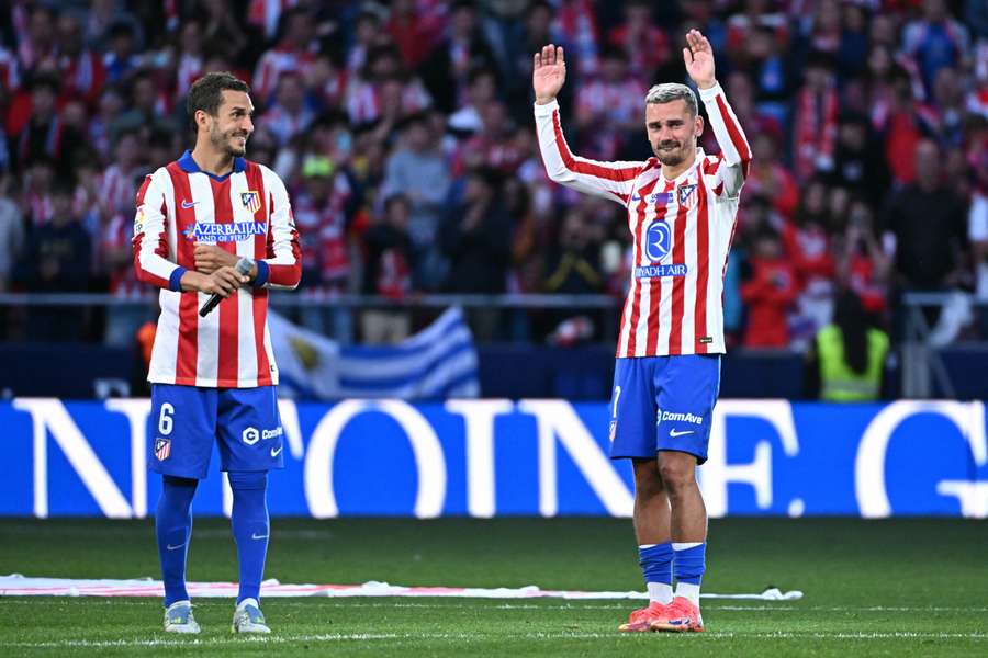 Antoine Griezmann despediu-se dos seus adeptos este domingo.