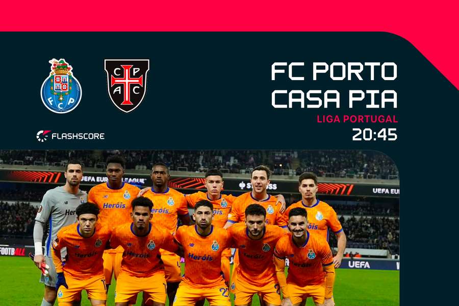FC Porto recebe Casa Pia no Dragão