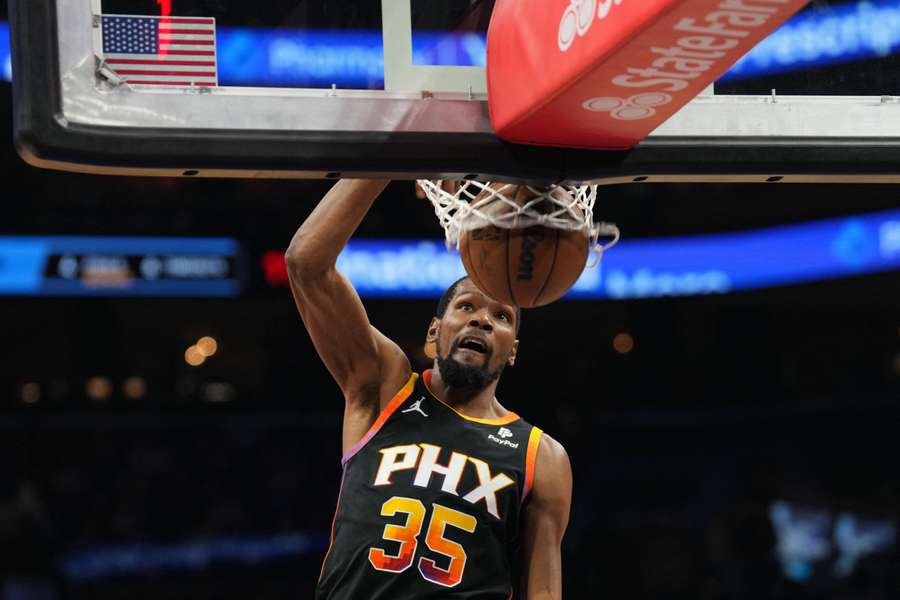 Durant has played 83 regular-season games with the Suns