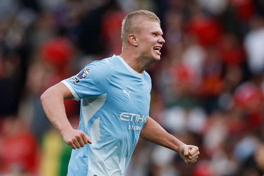 Haaland já tem quatro gols nesta Premier League Haaland já tem quatro gols nesta Premier League