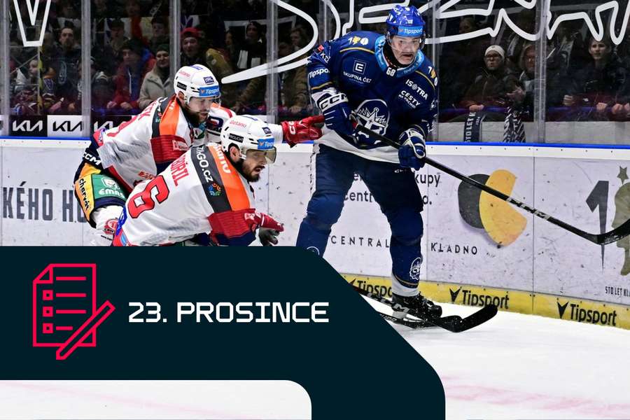 Jaromír Jágr si poradil se dvěma pardubickými soupeři.