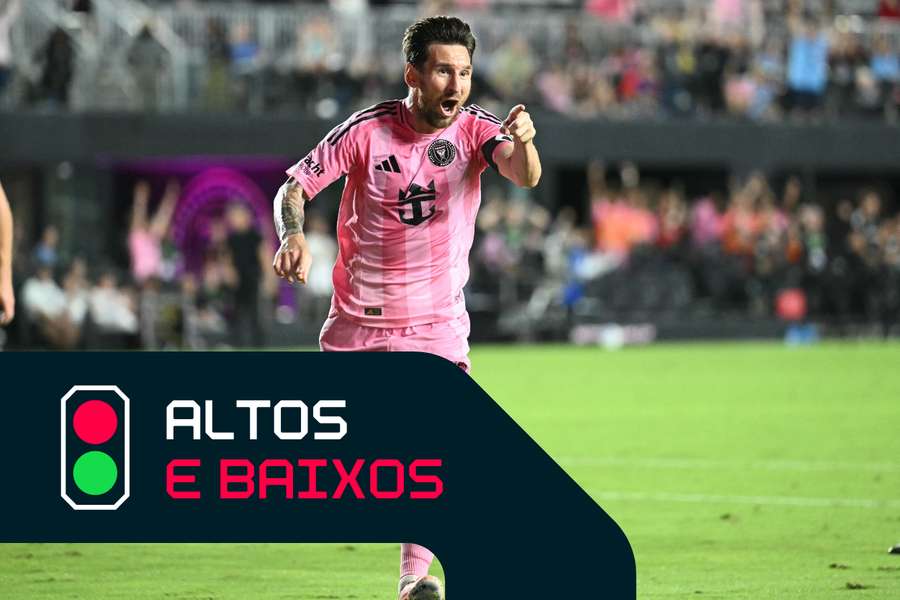 Messi em destaque no Inter Miami