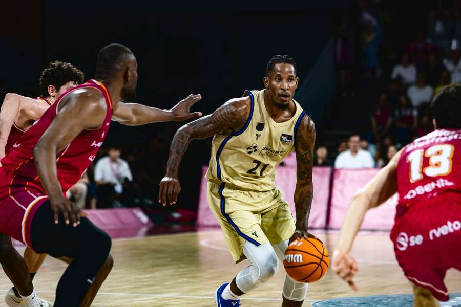 Will Clyburn, durante el Hiopos Lleida-Barcelona