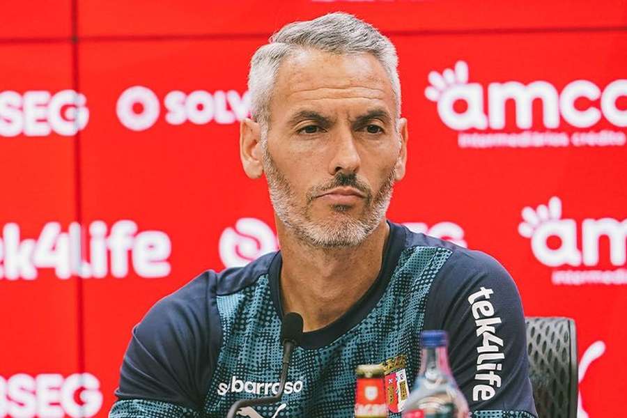 Carlos Vicens, treinador do SC Braga